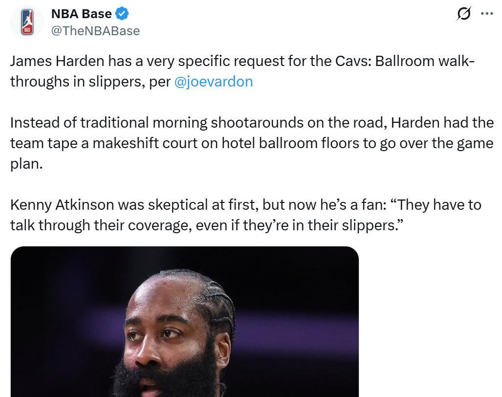 yl23455永利-哈登21+5+4，骑士擒鹰12战10胜！3人20+搅局东部排名仍手握主动权